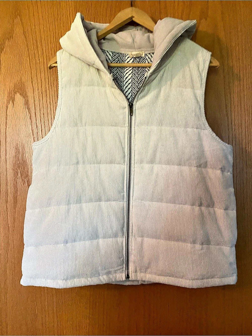 Free People Corduroy Puffer Vest Size Large